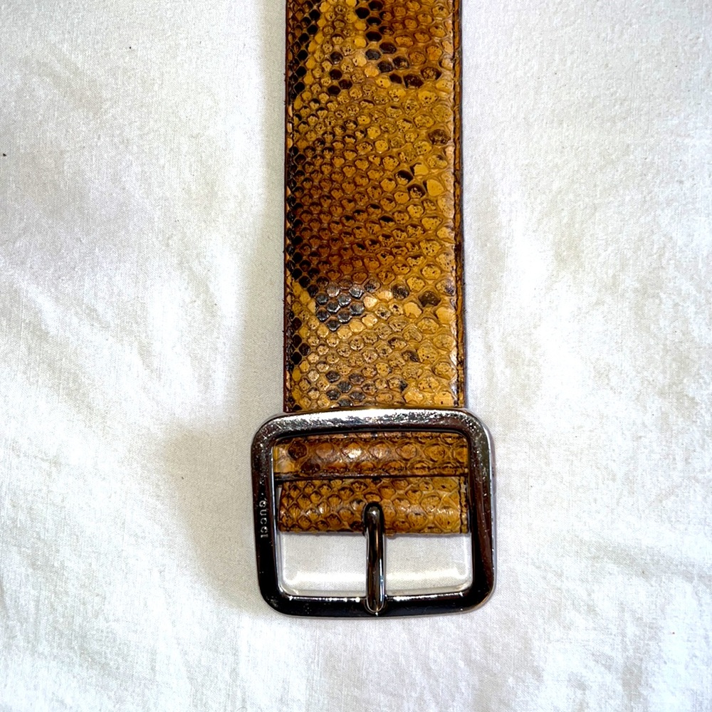 Gucci Python Belt - image 4